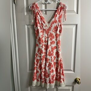 Guess floral and lace sundress size XS